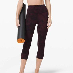 Lululemon Align Pant 21" - *Diamond Dye Cassis Black